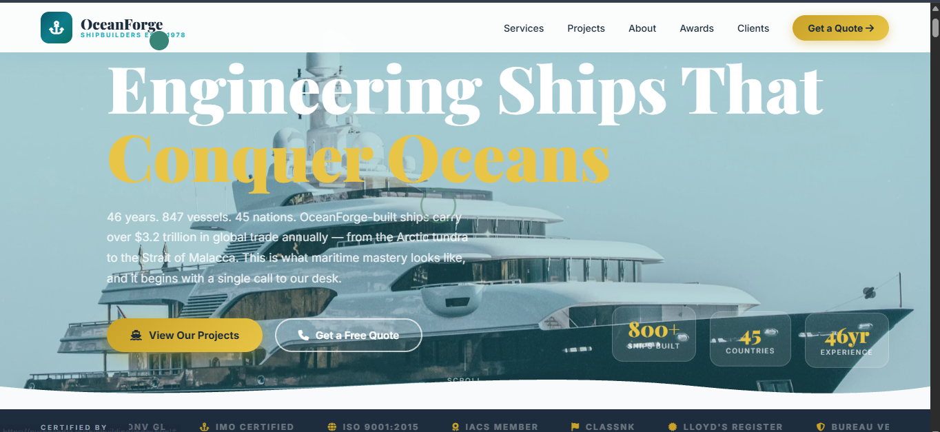 Shipbuilding industry