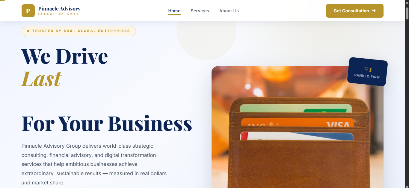 Professional firm and consultancy