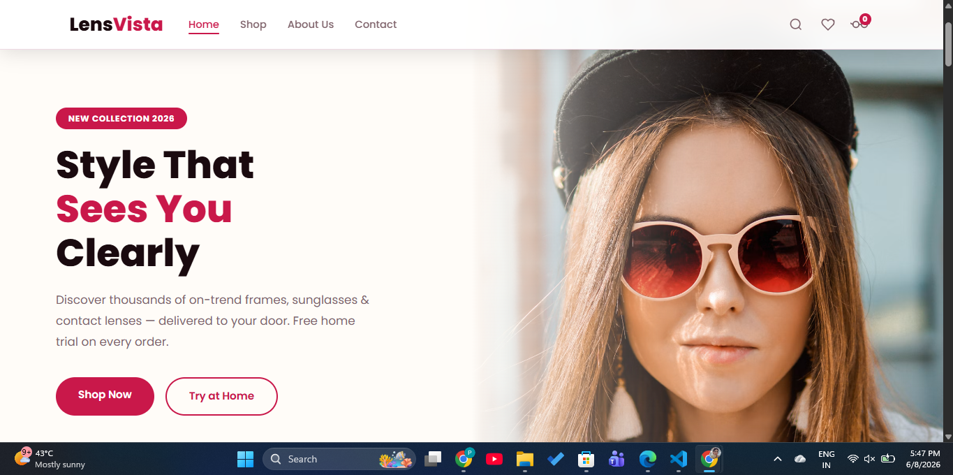 Lenses E-commerce