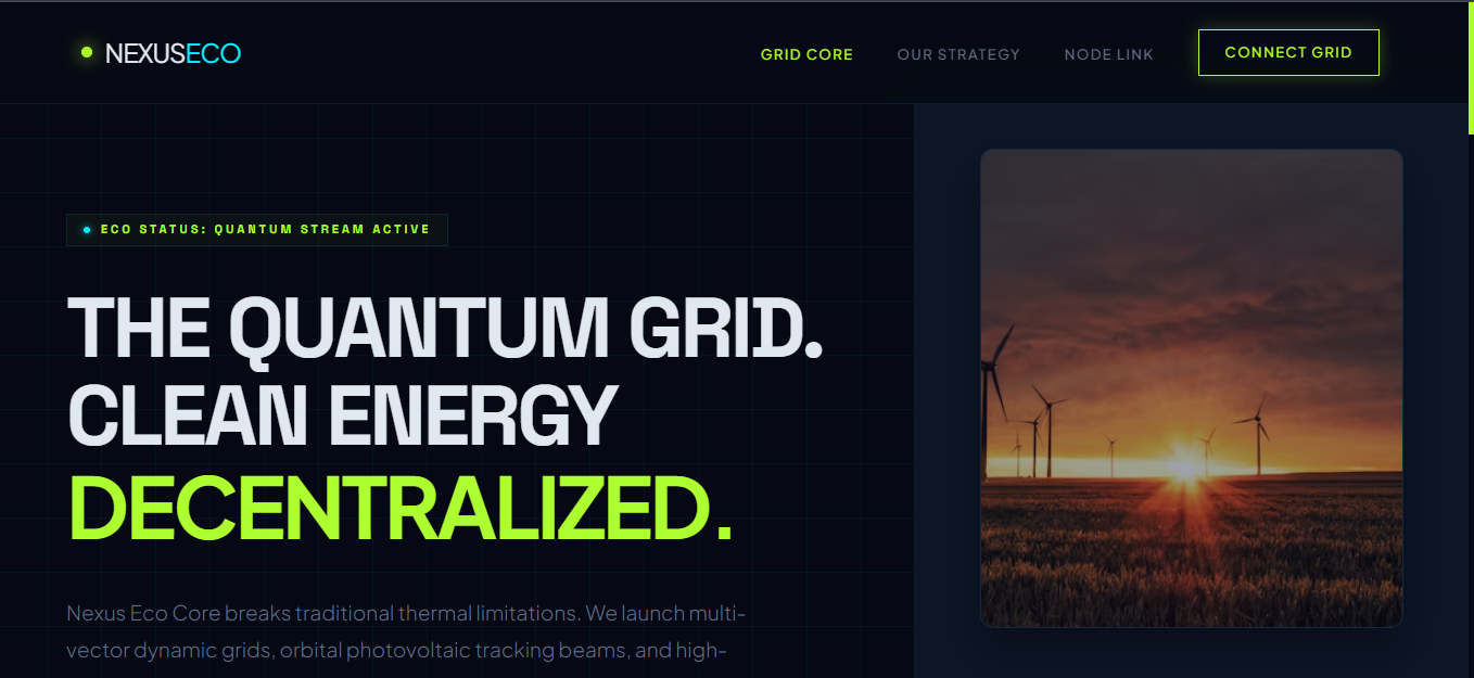 Renewable energy